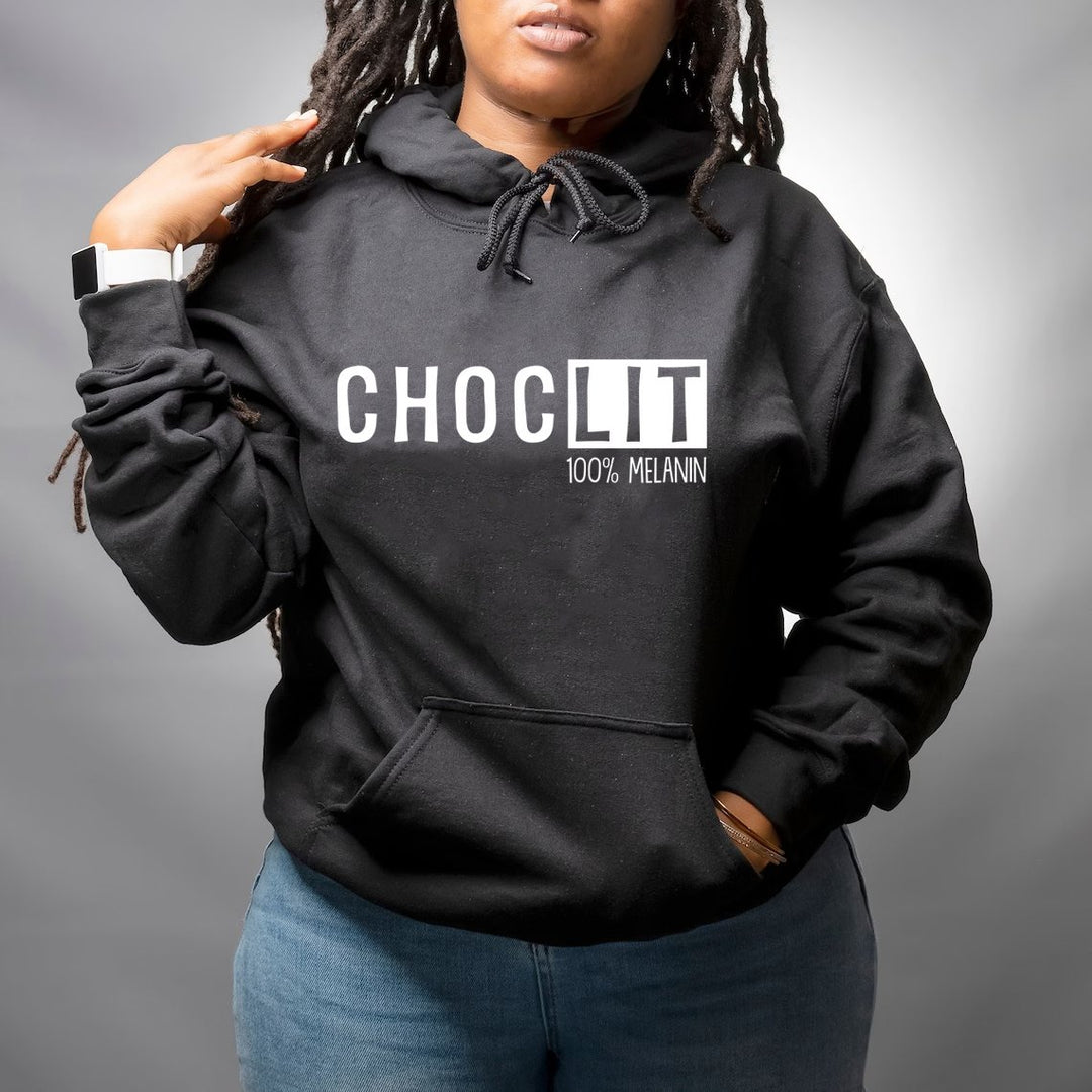 Chocolate Lover Melanin Long Sleeves Hoodie