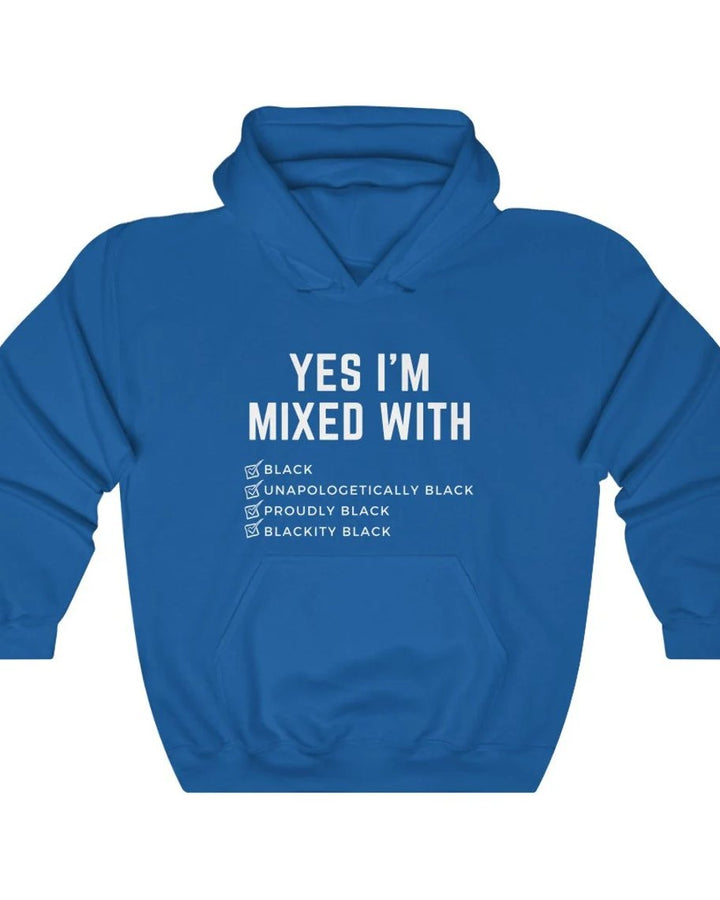 Yes Im Mixed With Long Sleeves Hoodie