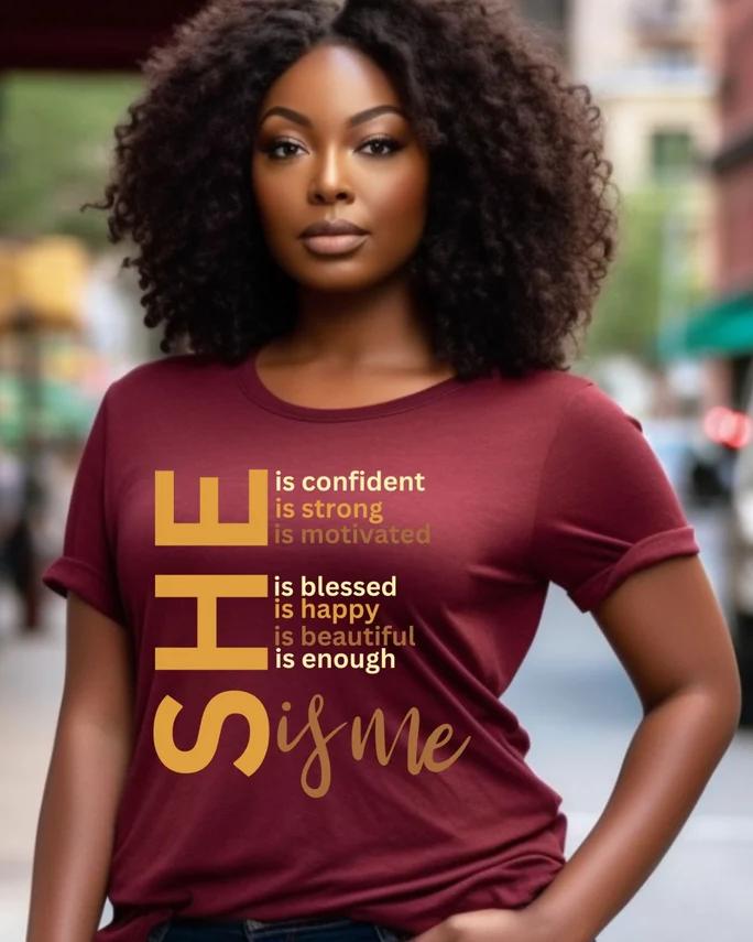 Brown Girl She Is Me Shirts