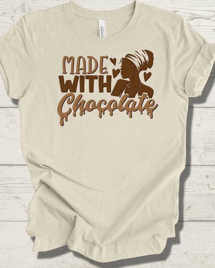 Made With Chocolate Short Sleeve T-shirt