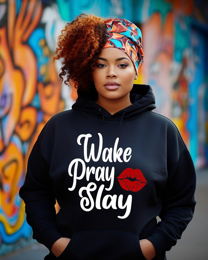 Wake, Pray, Slay Women's Hoodie