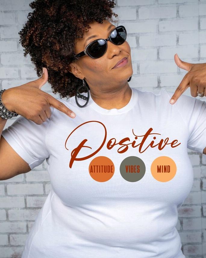 Positive Quote Short Sleeve T-shirt