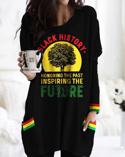 Black History Honoring The Past Inspiring The Future Tunic