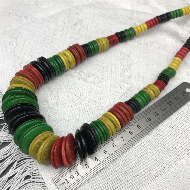 wooden necklace africa