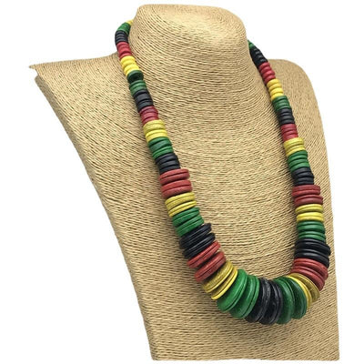 wooden necklace africa